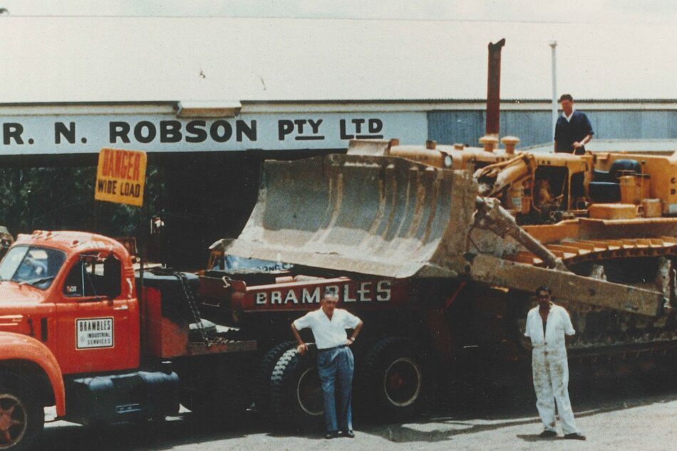 Historical Photo of Robson Civil Project Circa 1950s