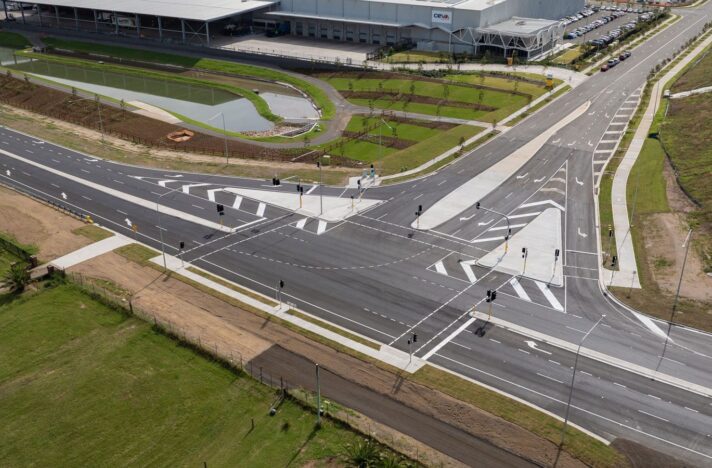 Mamre Road Signalised Intersection Upgrade Kemps Creek Sydney
