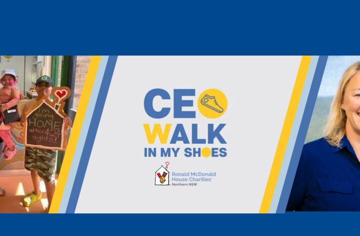 Michelle King does CEO Walk In My Shoes for Ronald McDonald House Charities